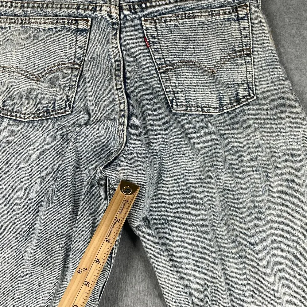 Vintage Levis Jeans 550 XX Stone Wash Made In USA Mens 32x32